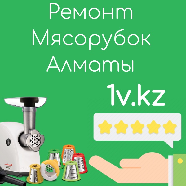 Ремонт мясорубок в Алматы